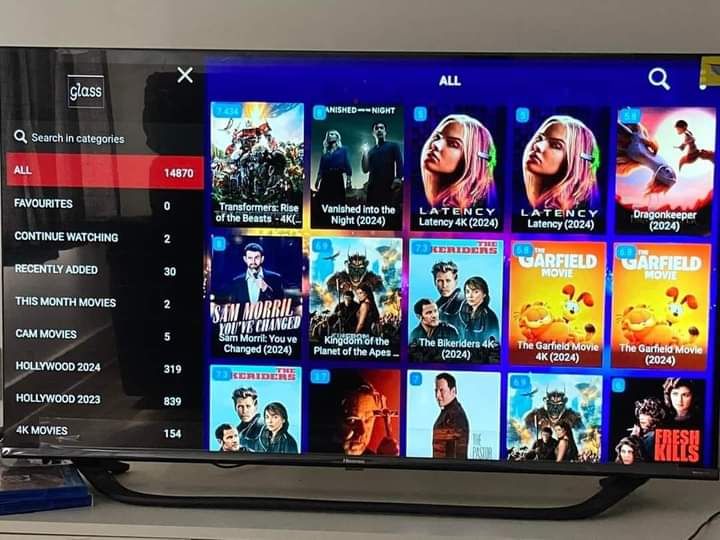 TVavo IPTV TV guide interface display